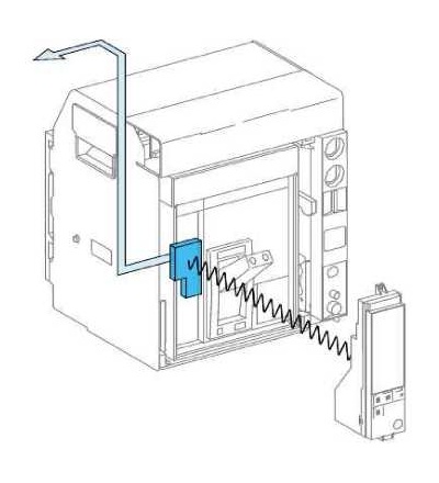 33851 Digipact COM modul-pro elektrické ovládání-výsuvný NS630b..1600, Schneider Electric