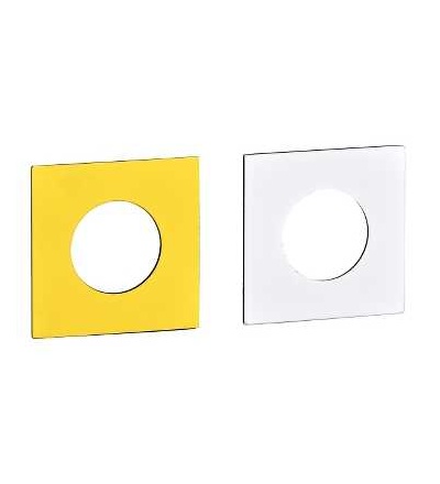 KZ19X štítek pro vačkový spínač neoznačený, 46x46mm, Schneider Electric