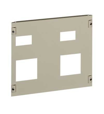 03665 Prisma Plus, P System, čelní panel pro 2 vertik. NS630 VIGI s otoč. rukojetí, Schneider Electric