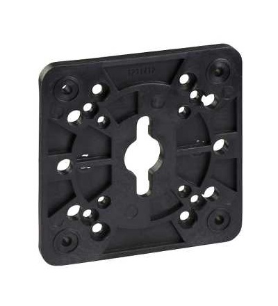 KZ106 Adaptér deska 90x90mm pro montáž rukojeti na dveře, sada 5, Schneider Electric