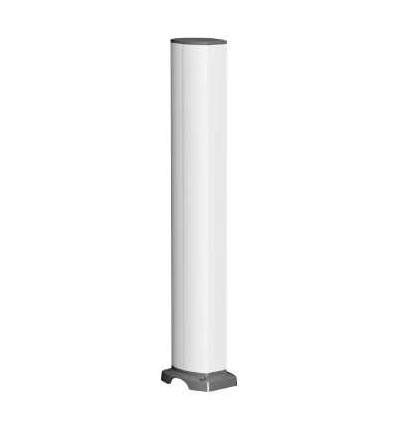 ISM20208P Obslužný sloupek bez průchodky dvojitý 0.7m, bílý, Schneider Electric