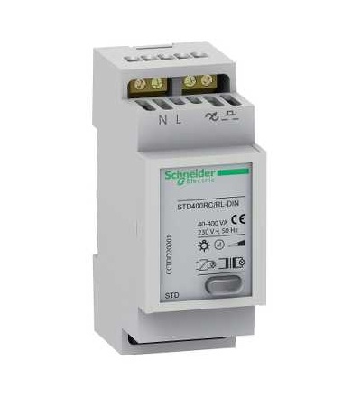 CCTDD20001 STD400RC/RL, DIN stmívač, 400 W, Schneider Electric