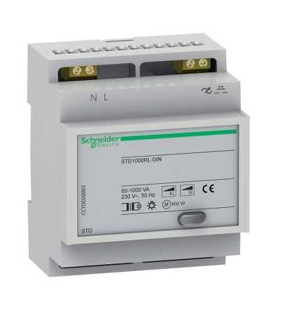 CCTDD20003 STD1000RL, DIN stmívač, 1000 W, Schneider Electric