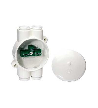 IMT36101 Mureva 350, junction box, 4 entries 2 up/2 dn, 5-pole screw terminal, Schneider Electric