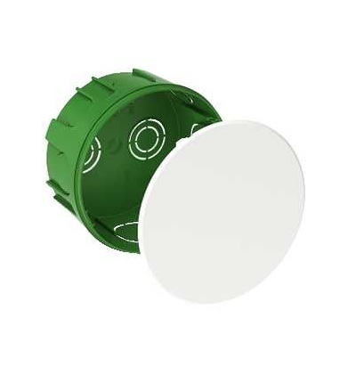 IMT35121 Multifix Modulo, junction box, single, green, O107x43mm, Schneider Electric