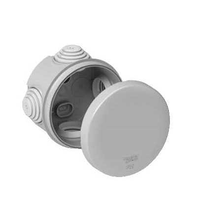 IMT35093 Mureva BOX, junction box, 4 grommets, O65x40mm, without terminal, Schneider Electric