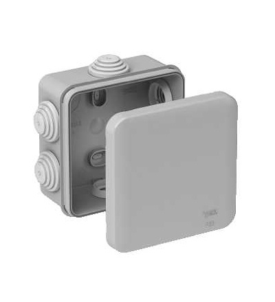 IMT35092 Mureva BOX, junction box, 6 grommets, 85x85x40mm, without terminal, Schneider Electric
