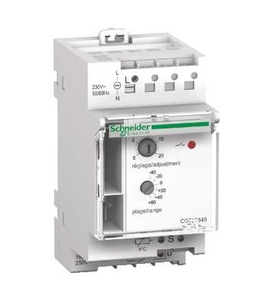 CCT15840 Acti 9, TH7, termostat, 1 zóna, -40 °C to+80 °C, Schneider Electric