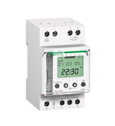 15483 Acti 9, IC2000p+, program. soumrakový spínač, 2…2100 lux, čidlo, Schneider Electric