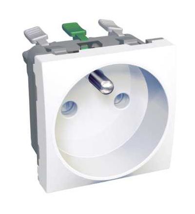 ALB44277 Zásuvka 2P+PE,16A,230V, bezšroubová polar, Schneider Electric