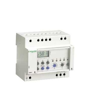 15833 Acti 9, THP1, programovatelný termostat, 1 zóna, +5 °C až+30 °C, Schneider Electric