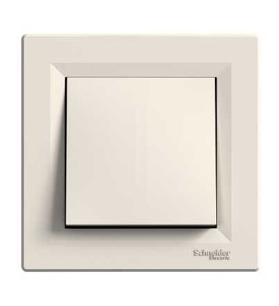 EPH0400423 Asfora, přepínač střídavý, ř.6, bezšroubový, IP44, krémová, Schneider Electric
