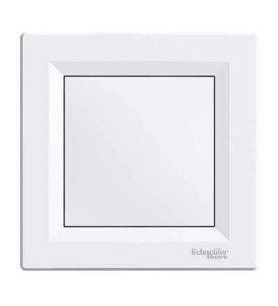 EPH5603121 Asfora, blind cover, 1 gang, white, Schneider Electric