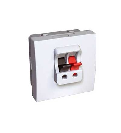 ALB45387 Altira, reproduktorová zásuvka, bílá, Schneider Electric