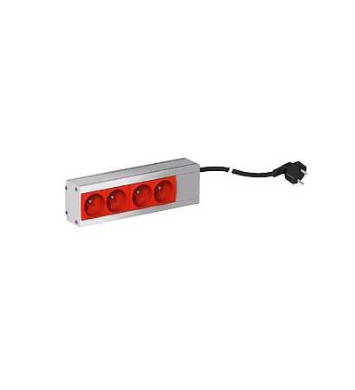 ISM20318 Desk box conf. 4x uninterr. power , zásuvkový box, Schneider Electric