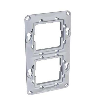 ALB45623 Altira, montážní rámeček-CEE7, dvojitý vertikální, plast, Schneider Electric