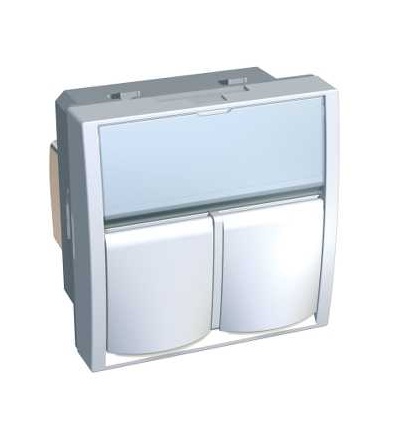 ALB45360 Altira, dat. zás. dvoj. Infraplus RJ45, kat.5,UTP, bílá, Schneider Electric