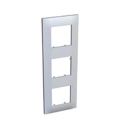 ALB45659 Altira, krycí rámeček, trojitý vert., bílý, 71mm, Schneider Electric