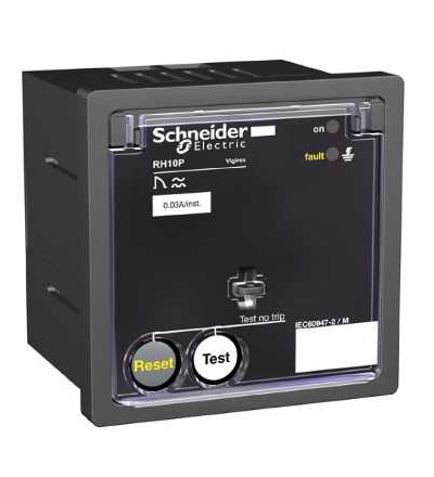 56251 Ochranné relé na reziduální proud RH10p, 50mA, 525 V, Schneider Electric