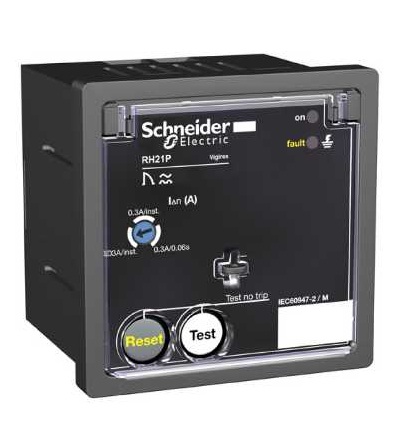 56260 Ochranné relé na reziduální proud RH21p, 300mA, 0,06 s, 24 V, Schneider Electric