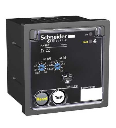 56271 Ochr. relé na rez. proud RH99p s manuálním resetem-0,03..30A-0..4,5 s-48 V, Schneider Electric