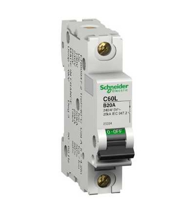25332 Modulární jistič C60L, 1p, 10A, char. B, Schneider Electric