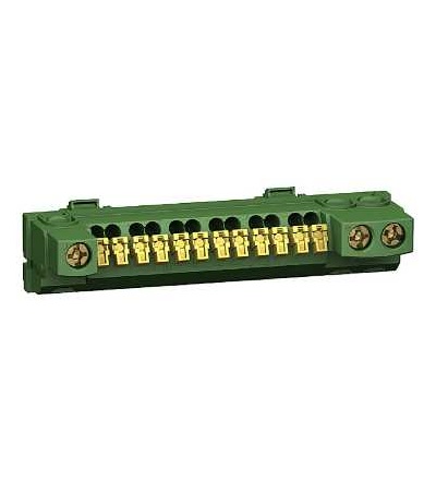 13409 Mini Pragma, zemní svorkovnice, 15 bodů, pro Opale, Schneider Electric