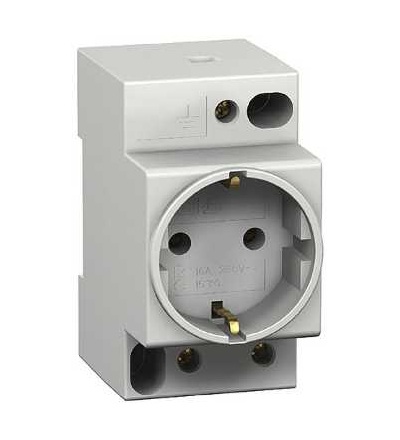 15310 Zásuvka PC, modulární, 2p+T, 16A, 250 V, Schneider Electric