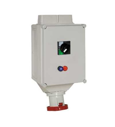82432 PratiKa blokovaná zásuvka , 63A, 3p+E, 380...415 V AC, IP65, Schneider Electric