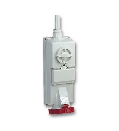 82883 Blokovaná zásuvka Isoblock-63A-3p+N+E-380...415 V AC-IP65-nástěnná, Schneider Electric