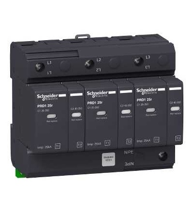 16331 Modulární svodič přepětí PRD1 25r, 3p, 350 V, Schneider Electric