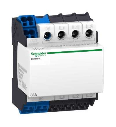 04040 Distribloc 4p 63A přívod shora, Schneider Electric