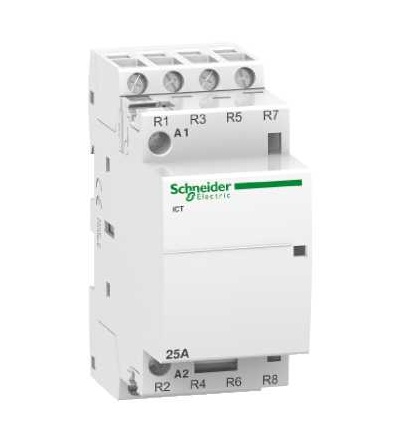 A9C20137 ICT 25A 4V 24V 50Hz stykač, Schneider Electric