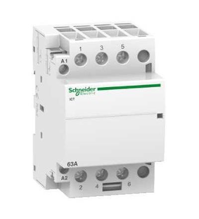 A9C20863 ICT 63A 3Z 220/240V 50Hz stykač, Schneider Electric