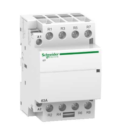 A9C20167 ICT 63A 4V 24V 50Hz stykač, Schneider Electric