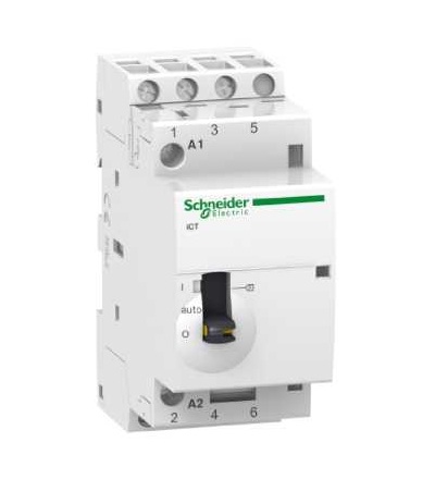 A9C21833 ICT 25A 3Z 220/240V 50Hz MO stykač, Schneider Electric