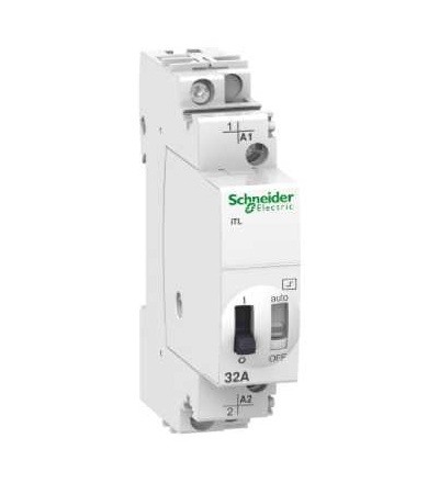 A9C30831 Impulzní relé iTL, 1p, 1Z, 32A, cívka 110V DC, 230...240V AC 50/60Hz, Schneider Electric