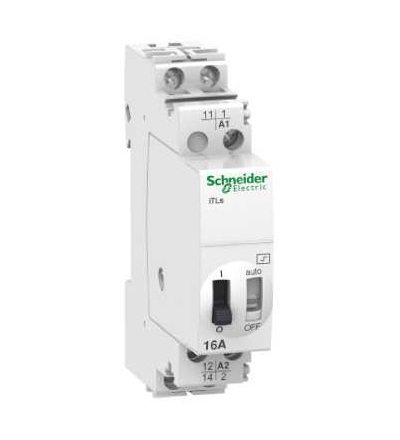 A9C32811 Impulzní relé iTLs, 1p, 1Z, 16A, cívka 110V DC, 230...240V AC 50/60Hz, Schneider Electric