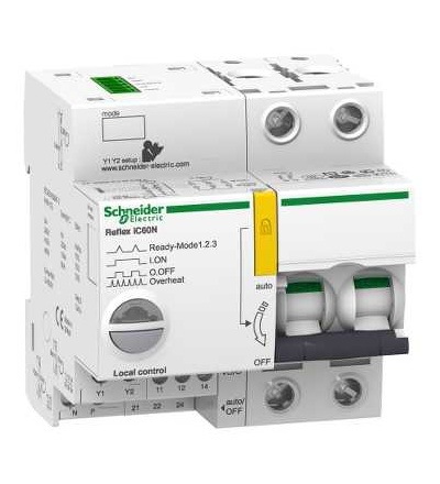 A9C61225 Jistič Reflex iC60N Ti24 25A 2p char. B, Schneider Electric