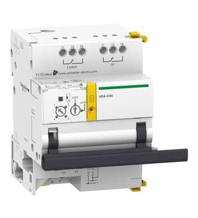 A9C70132 ARA auto opět. zapnutí pom. pro iC60 1p-1pN-2p, 4 Prog, Schneider Electric