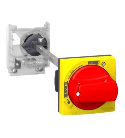 GV2APN02 TeSys GV2, sada pro otočnou rukojeť, IP54, červená, pro GV2L & GV2p, Schneider Electric