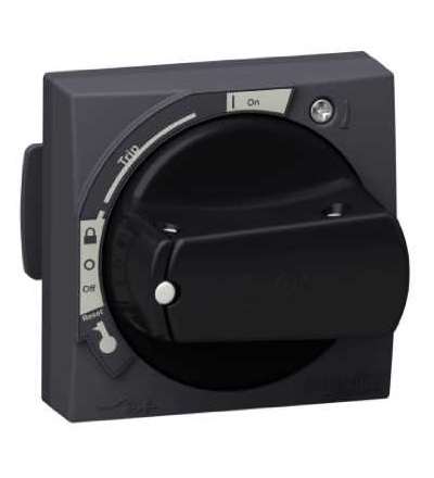 GVAPB54 TeSys GV2 & TeSys GV3 & TeSys U, otočná rukojeť, IP54, černá, Schneider Electric