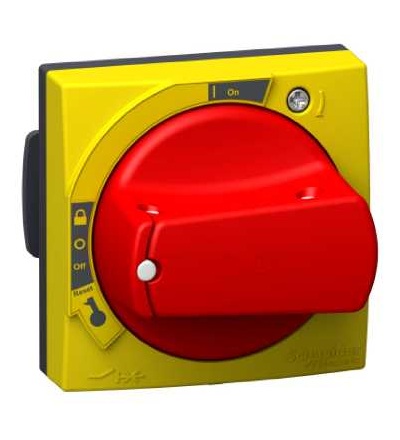 GVAPR65 TeSys GV2 & TeSys GV3 & TeSys U, otočná rukojeť, IP65, red, Schneider Electric