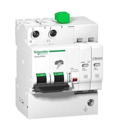 A9L16292 IQuick PRD40r modulární svodič přepětí, 1p+N, 264V, s dálkovým přenosem, Schneider Electric