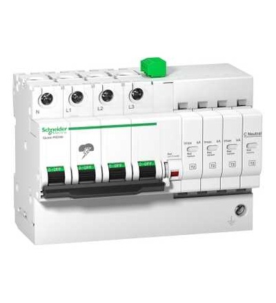 A9L16297 IQuick PRD20r modulární svodič přepětí, 3p+N, 264V, s dálkovým přenosem, Schneider Electric