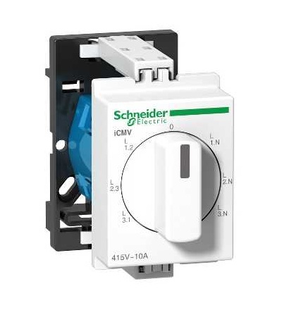 15125 Otočný přepínač pro voltmetr CMV, 10A, Schneider Electric