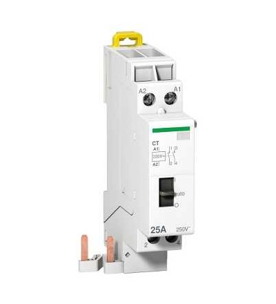 A9C15181 Stykač s ručním ovládáním 25A 2p Uc 230V Ue 230VAC, Schneider Electric