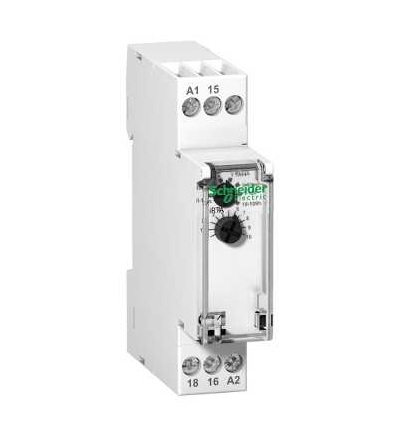 A9E16065 IRTA časové relé, zpožděné vypnutí zátěže-1přep., Uc 24-240 VAC/24VDC, Schneider Electric