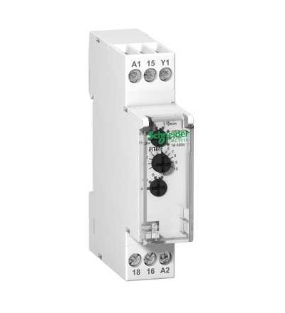 A9E16070 IRTMF multifunkční časově zpožděné relé, 1 přep., 12-240 VAC/DC, Schneider Electric