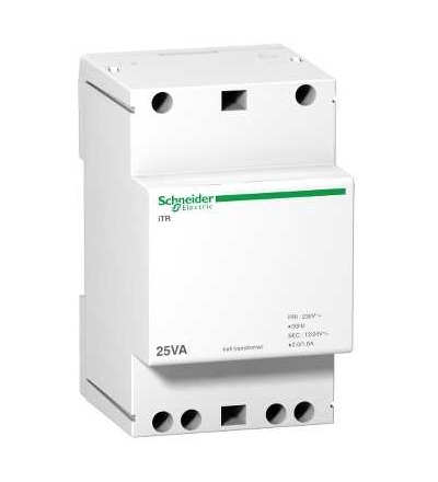 A9A15215 Modulární zvonkový transformátor iTR-230 V 50..60 Hz-výstup 12..24 V-25 VA, Schneider Electric